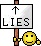 Lies sign